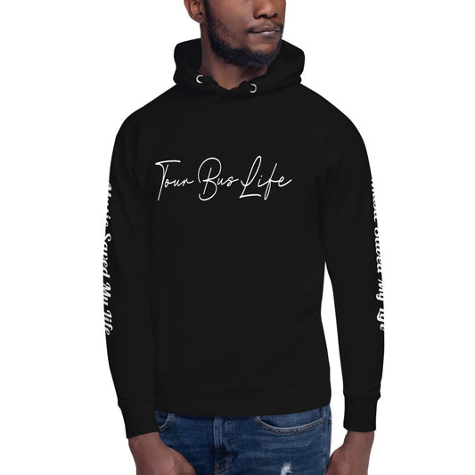 Tour Bus Life Printed Hoodie (Music Saved My Life) Special edition