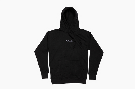 Unisex Premium TourBusLife Stitched Hoodie (White)